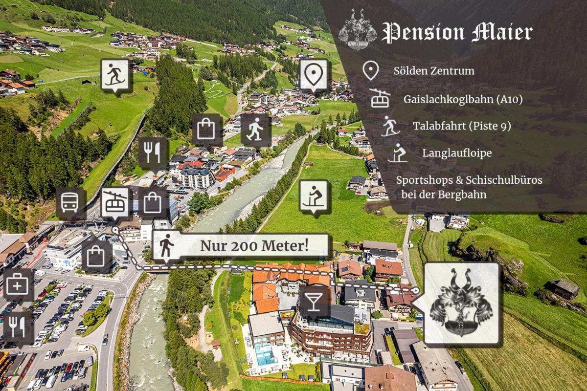 Fruehstueckspension Maier Sölden Eksteriør bilde